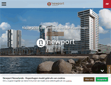 Tablet Screenshot of newport-nesselande.nl